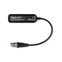 Адаптер для подключения к аудиосети Dante Audinate AVIO Analog Input 1x0, 1 аналоговый линейный вход