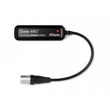 Адаптер для подключения к аудиосети Dante Audinate AVIO Analog Output 0x1, 1 аналоговый линейный выход
