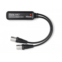 Адаптер для подключения к аудиосети Dante Audinate AVIO Analog Output 0x2, 2 аналоговых линейных выхода