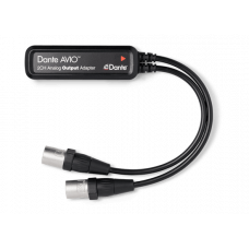 Адаптер для подключения к аудиосети Dante Audinate AVIO Analog Output 0x2, 2 аналоговых линейных выхода