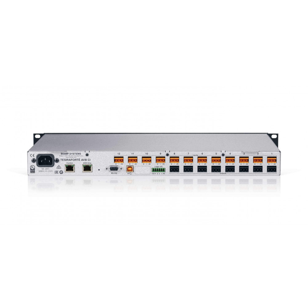 Аудиопроцессор Biamp TesiraFORTÉ AVB CI