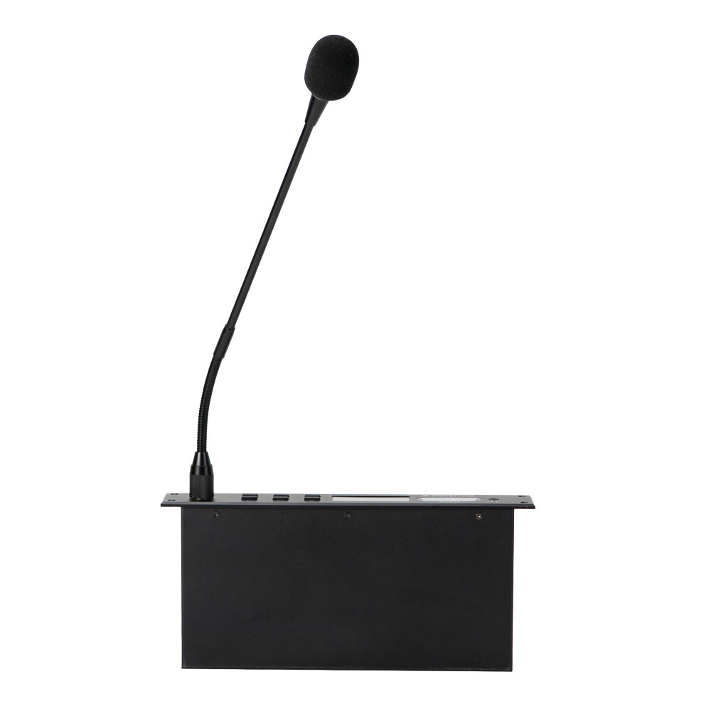 Цифровой встраиваемый проводной микрофонный пульт делегата CleverMic EMU4302D