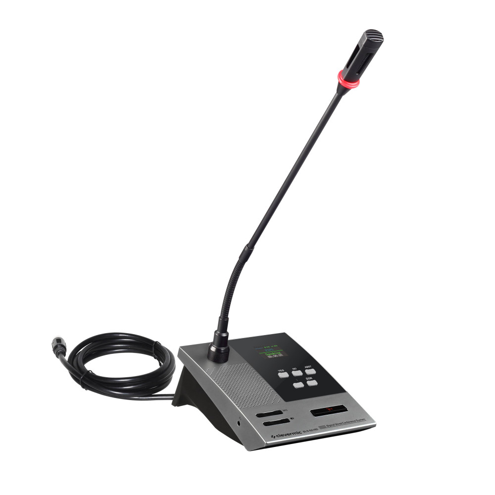 Микрофонный пульт делегата CleverMic BLS-5516D (проводной, голосование)