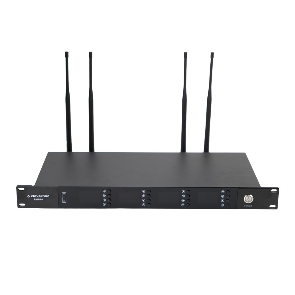 Радиомикрофоны CleverMic RHB14 (2 ручных и 2 петличных)