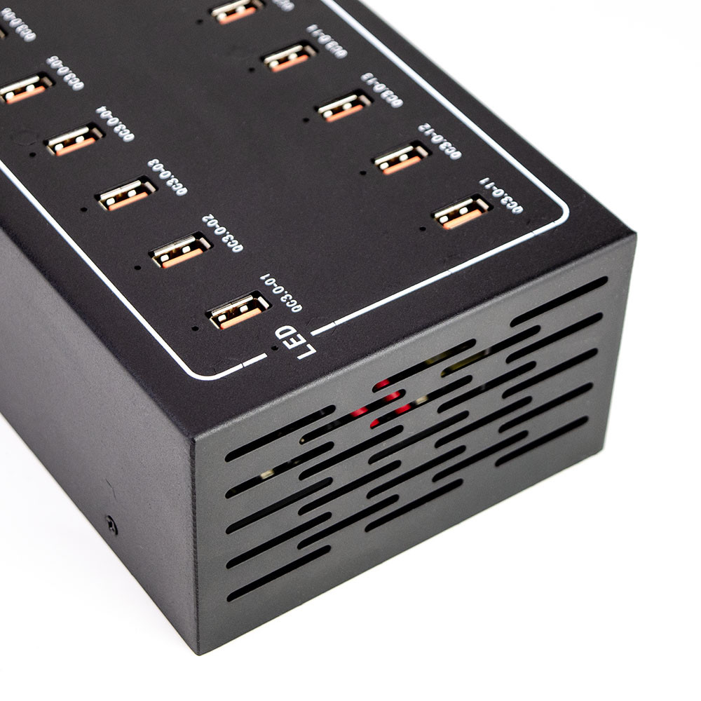 USB-зарядная станция CleverMic PC20U на 20 аккумуляторов 