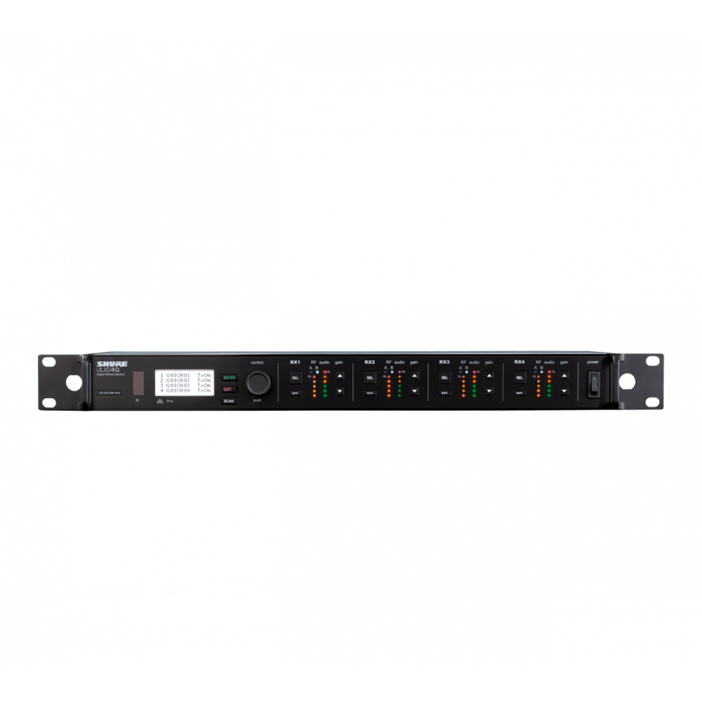 Четырехканальный цифровой приемник SHURE ULXD4QE G51