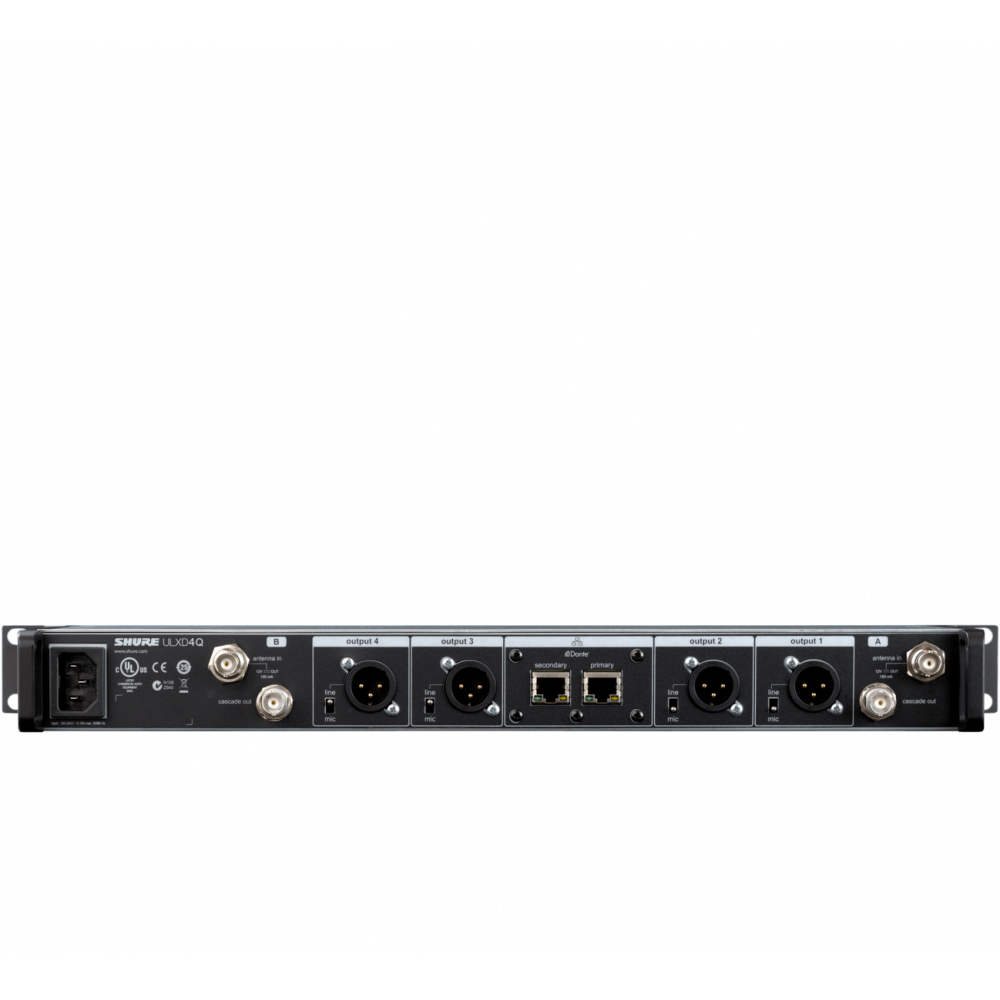 Четырехканальный цифровой приемник SHURE ULXD4QE G51