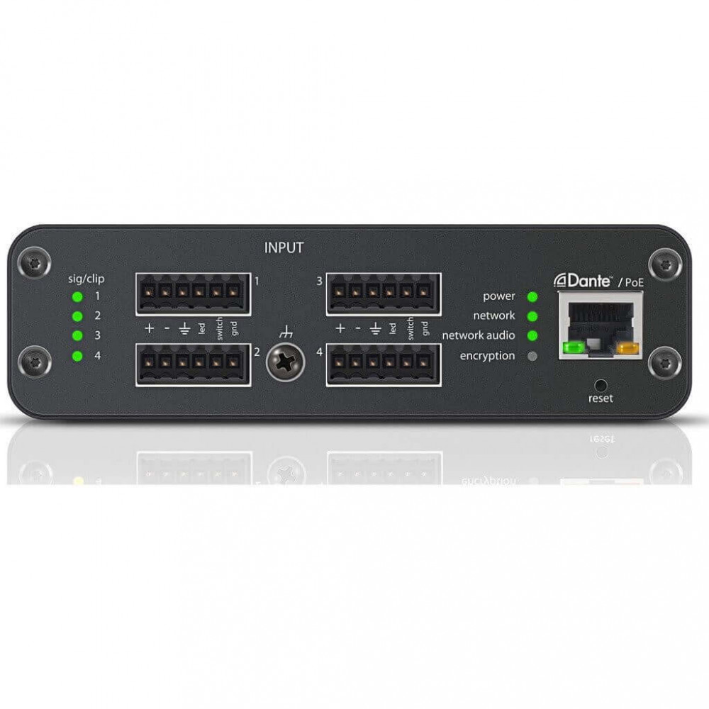 Сетевой аудио интерфейс 4-канальный SHURE ANI4IN-BLOCK