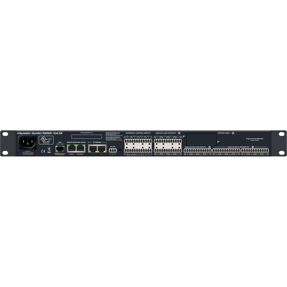 Медиаплатформы Symetrix RADIUS 12X8 EX