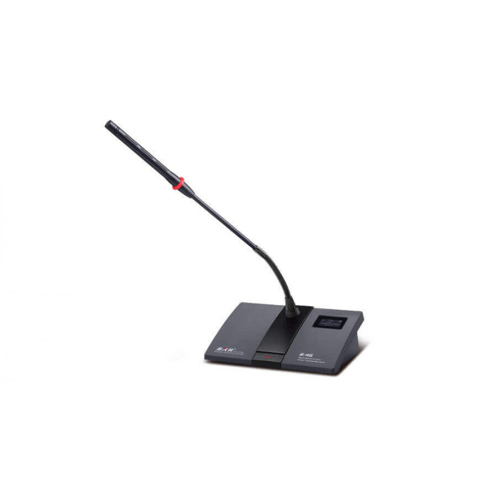Микрофонный пульт делегата беспроводной clevermic BKR DCS-E2403D (микрофон 140 мм)