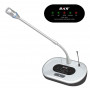 Микрофонный пульт делегата беспроводной clevermic BKR WCS-101D Silver