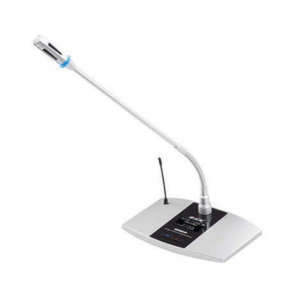 Микрофонный пульт председателя беспроводной clevermic BKR WCS-200C Silver