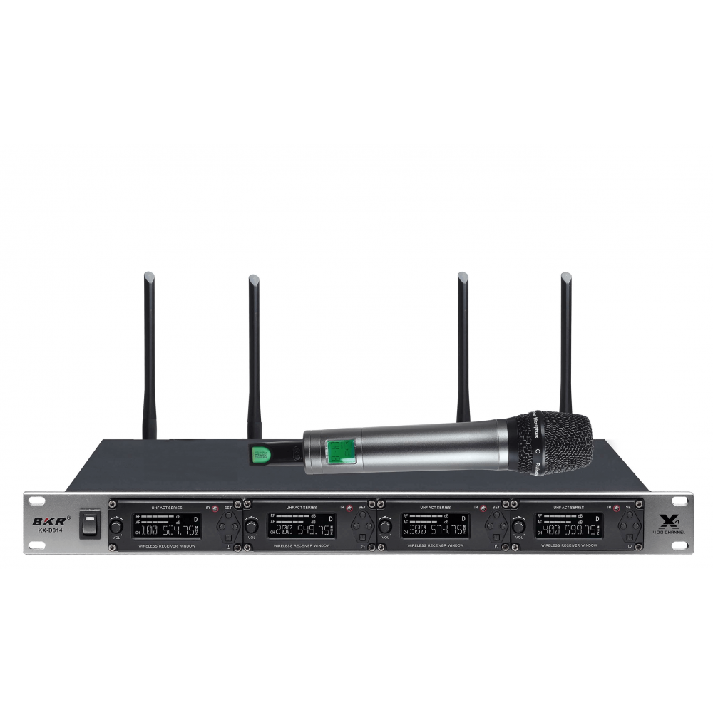 Радиомикрофоны clevermic BKR KX-D814 (четыре ручных)